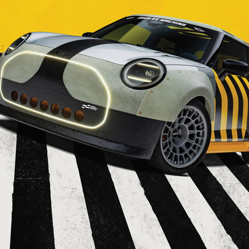 2025 MINI JCW The Skeg Concept Front View