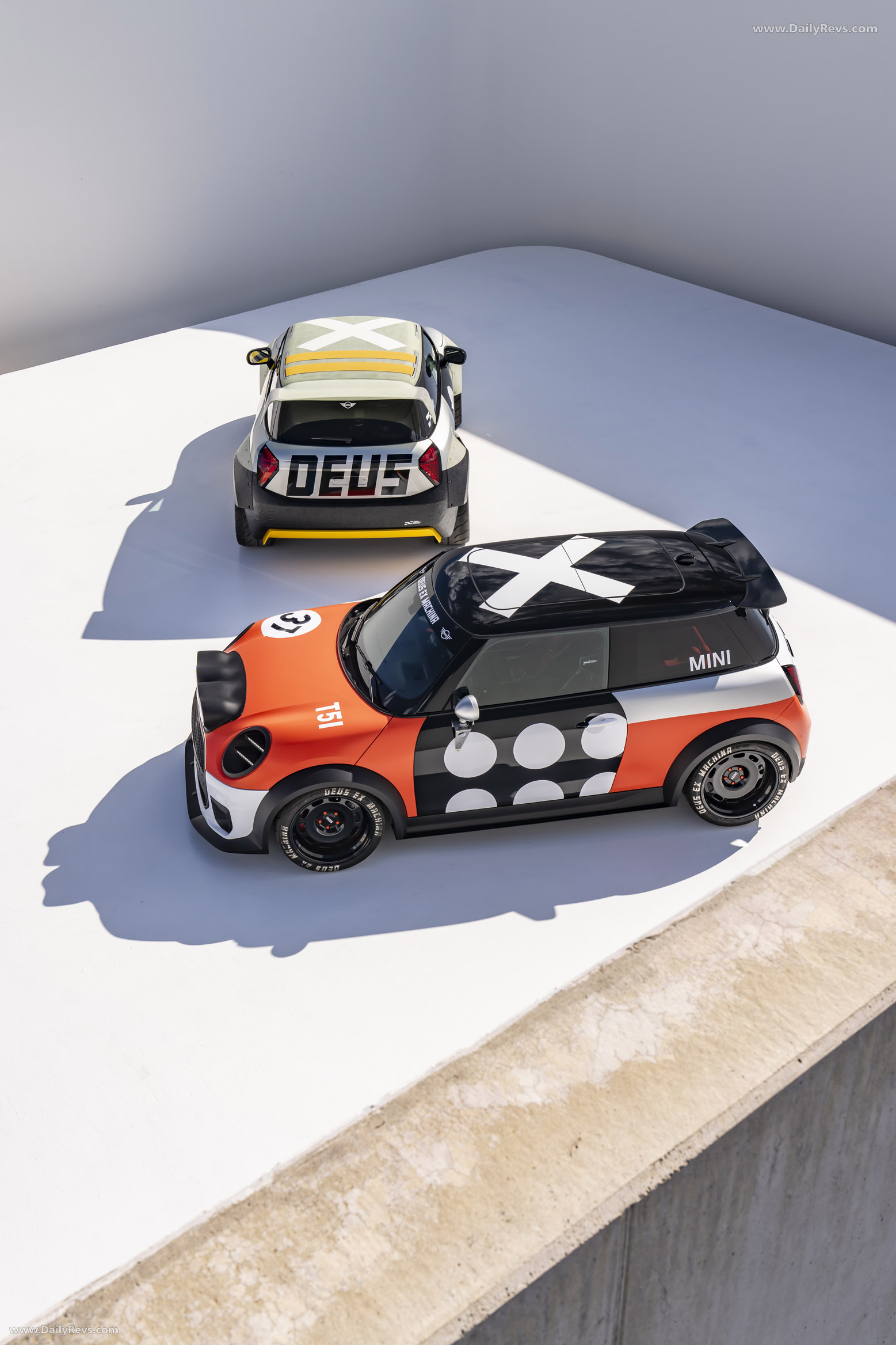 2025 MINI JCW The Skeg Concept Top View