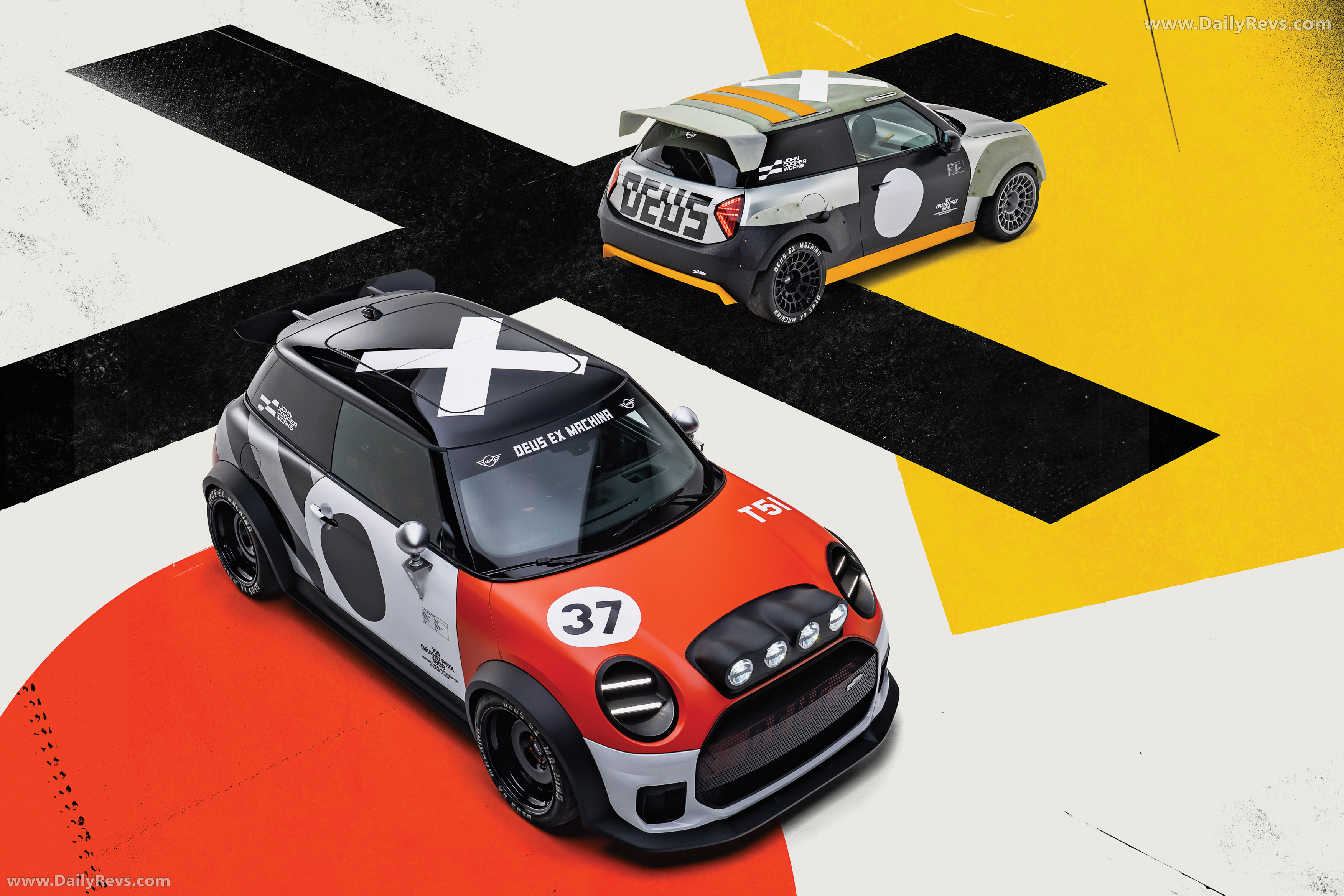 2025 MINI JCW The Skeg Concept Top View