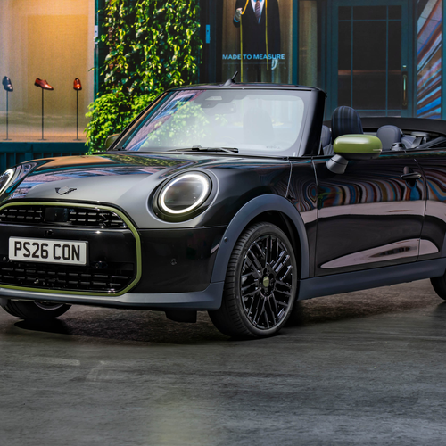 2026 MINI Cooper Convertible Paul Smith Collection Front View