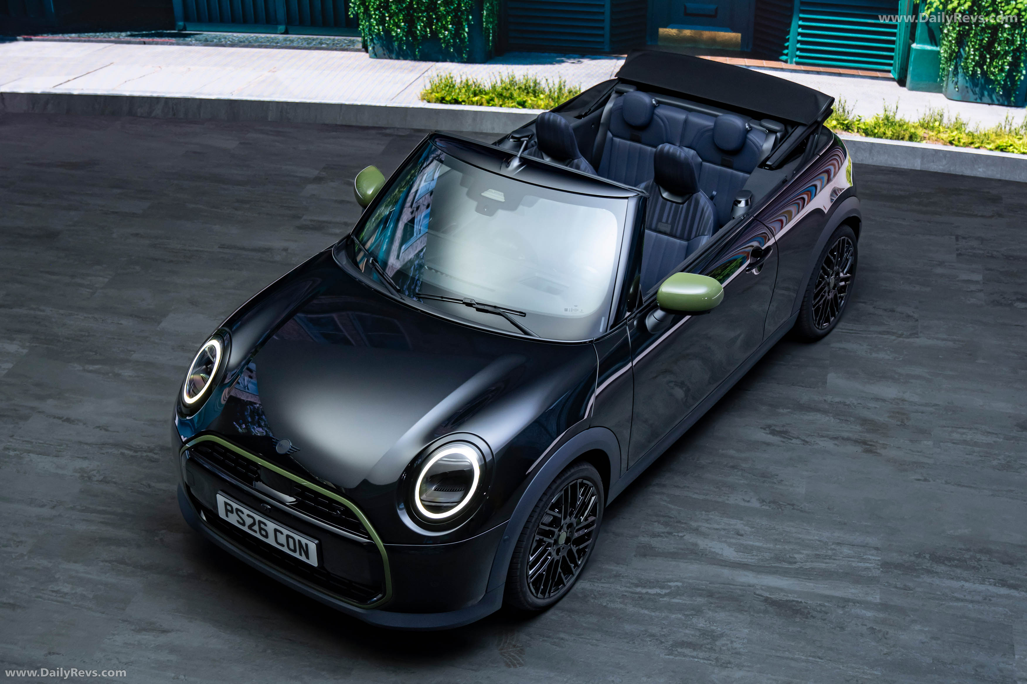 2026 MINI Cooper Convertible Paul Smith Collection Top View