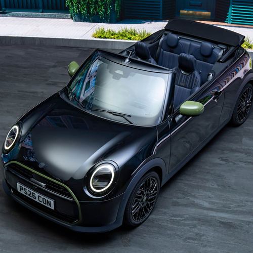 2026 MINI Cooper Convertible Paul Smith Collection Top View
