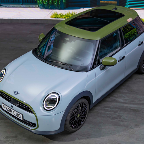 2026 MINI Cooper 5 Door Paul Smith Collection Top View