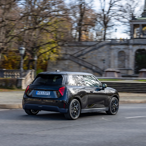 2026 MINI Cooper SE Paul Smith Edition Rear View