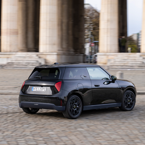 2026 MINI Cooper SE Paul Smith Edition Rear View