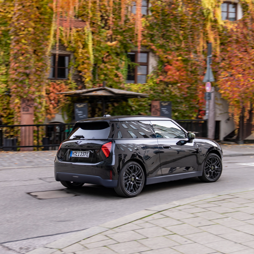 2026 MINI Cooper SE Paul Smith Edition Rear View