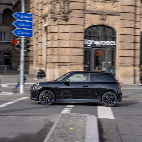 2026 MINI Cooper SE Paul Smith Edition Side View