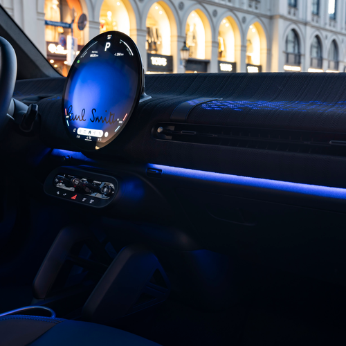 2026 MINI Cooper SE Paul Smith Edition Interior