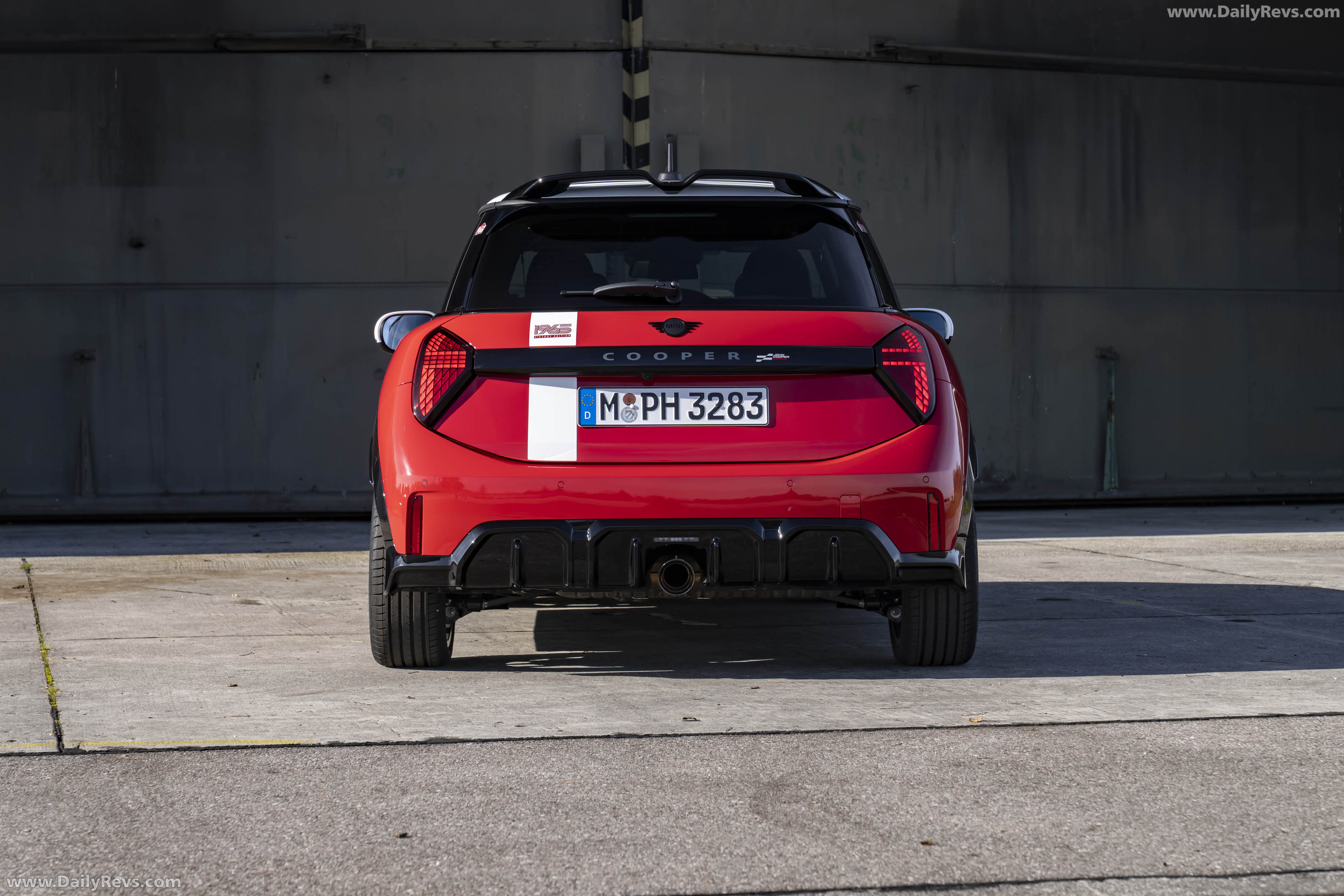 2026 MINI JCW 1965 Victory Edition Rear View