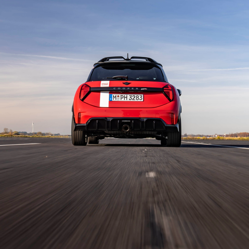 2026 MINI JCW 1965 Victory Edition Rear View