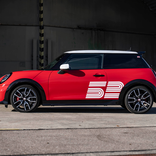 2026 MINI JCW 1965 Victory Edition Side View