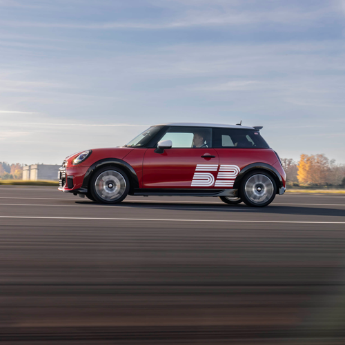 2026 MINI JCW 1965 Victory Edition Side View