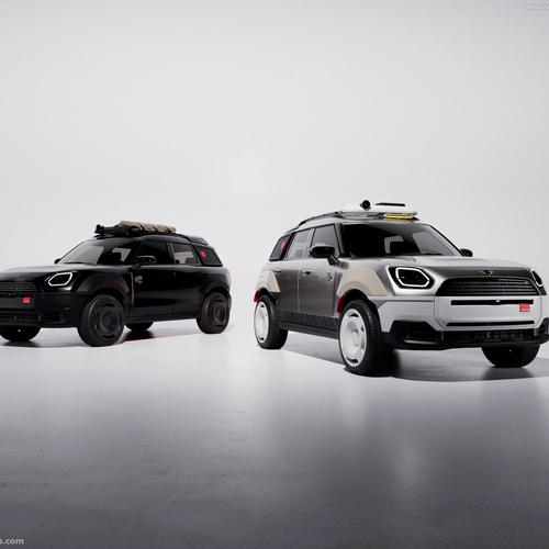 2026 MINI Countryman Vagabund Melting Silver Front View