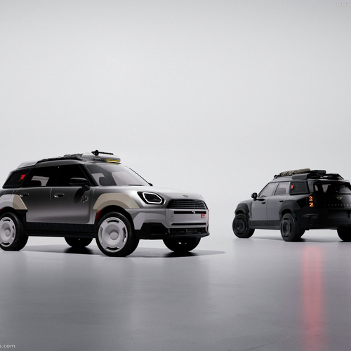 2026 MINI Countryman Vagabund Melting Silver Front View