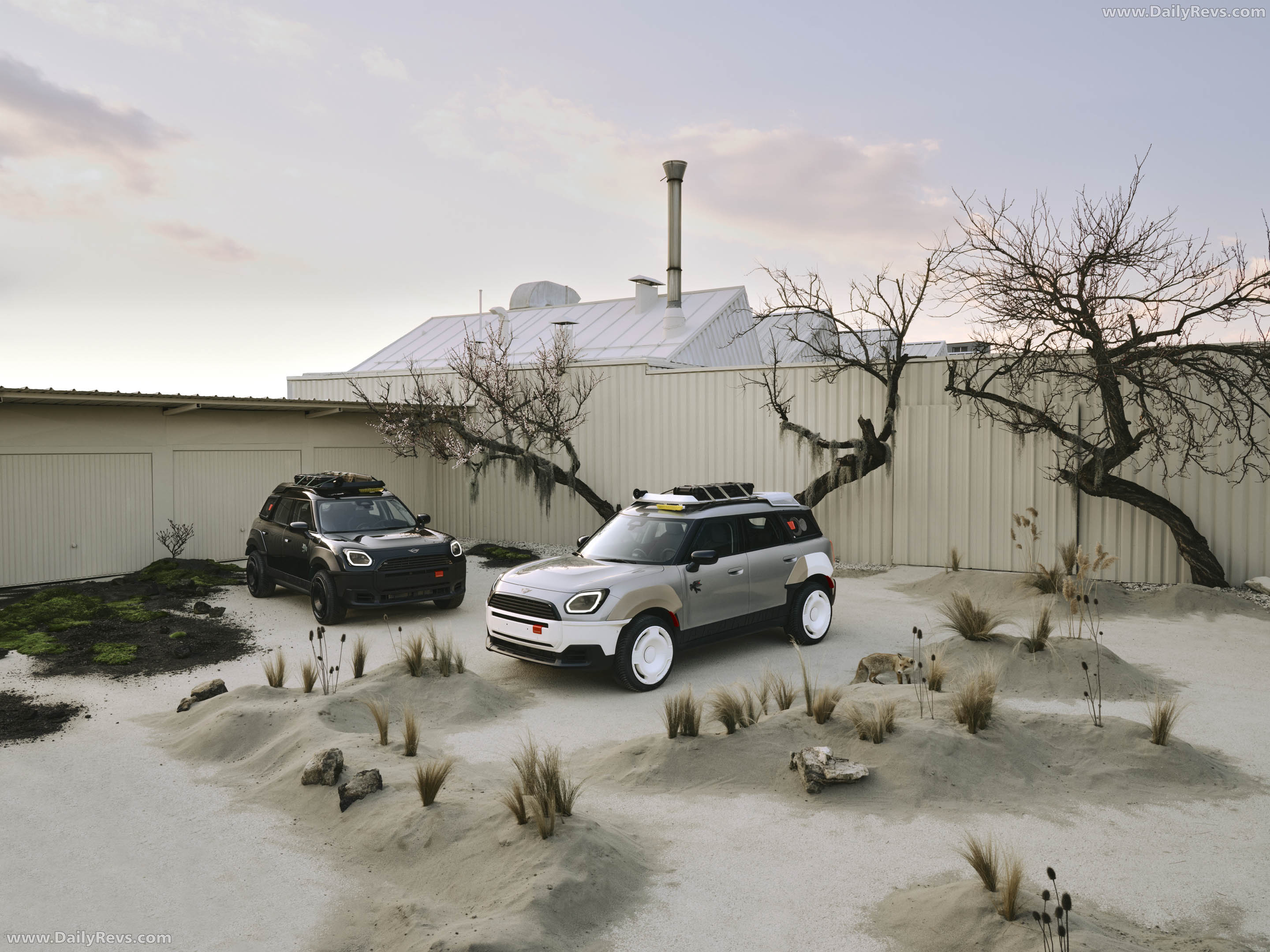 2026 MINI Countryman Vagabund Melting Silver Front View