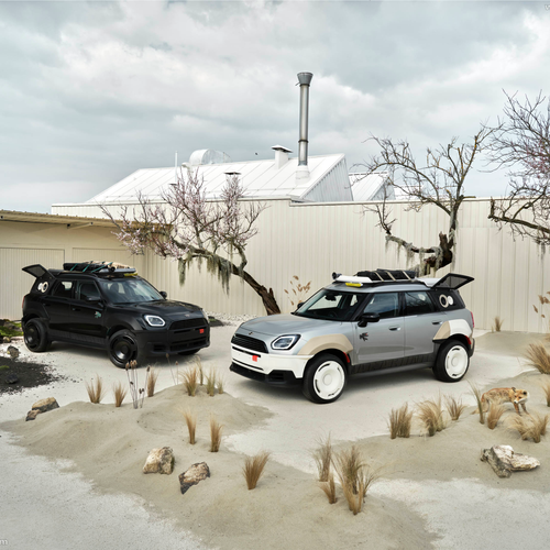 2026 MINI Countryman Vagabund Melting Silver Front View
