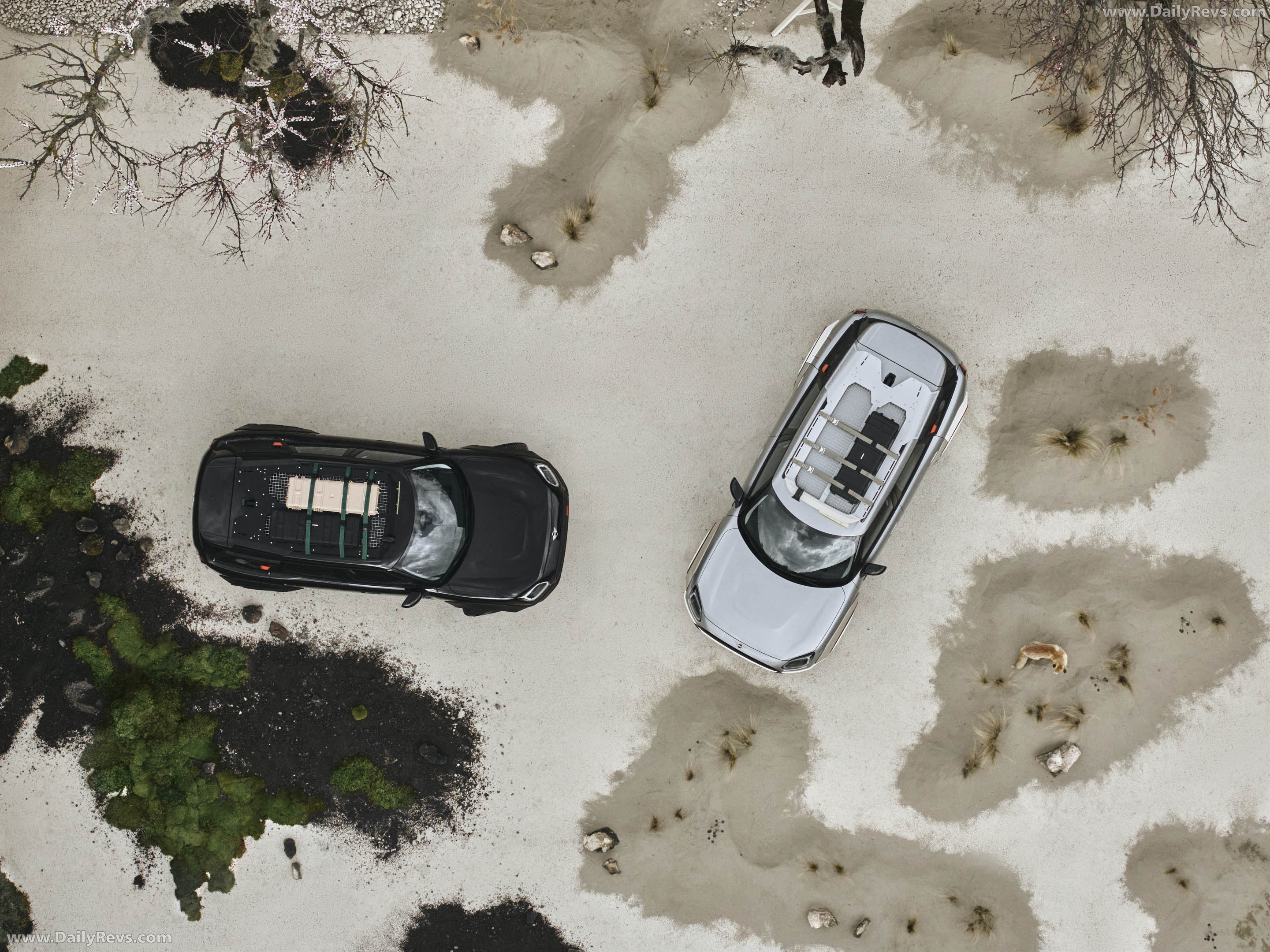 2026 MINI Countryman Vagabund Melting Silver Top View