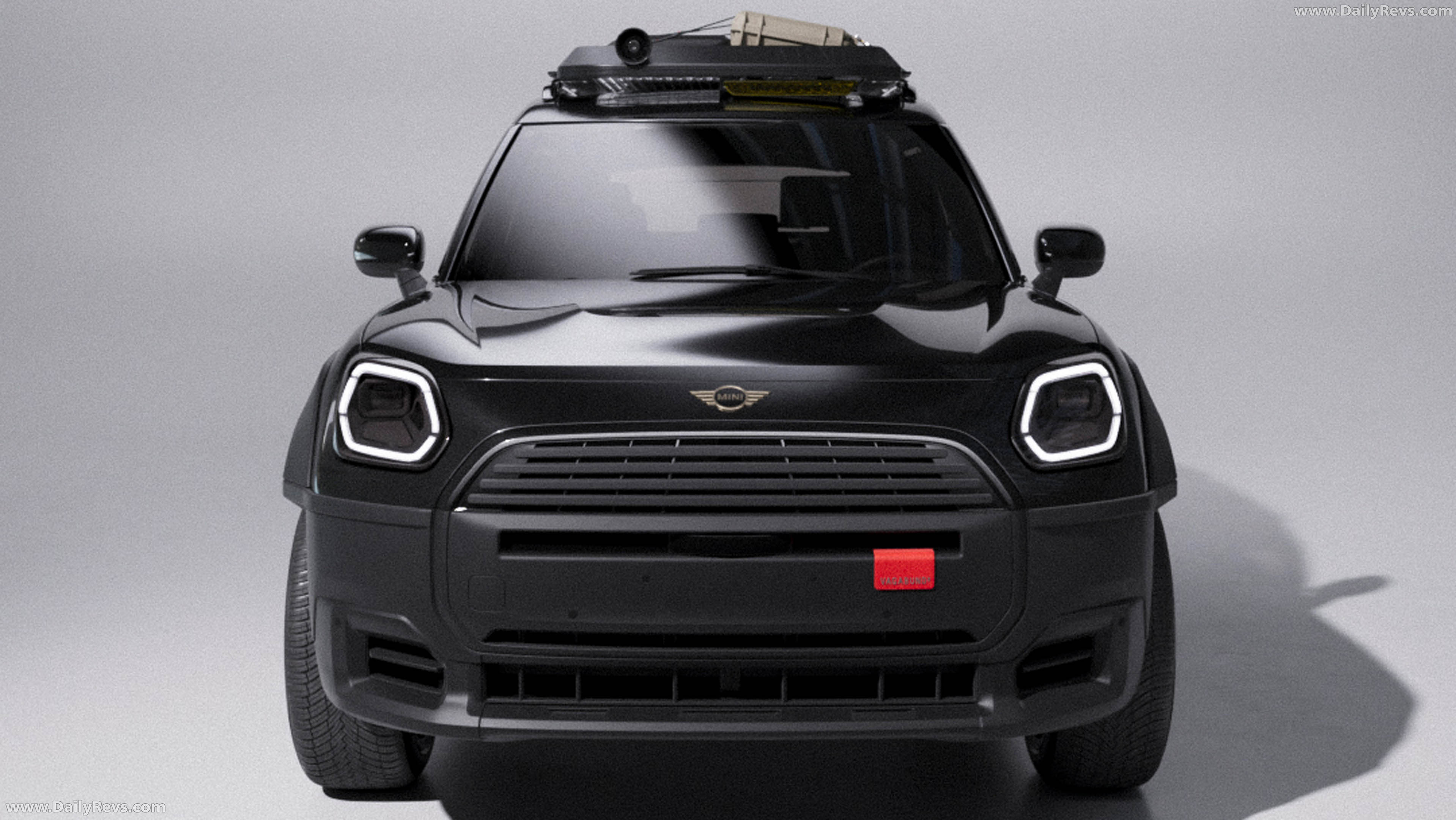 2026 MINI Countryman Vagabund Midnight Black Front View