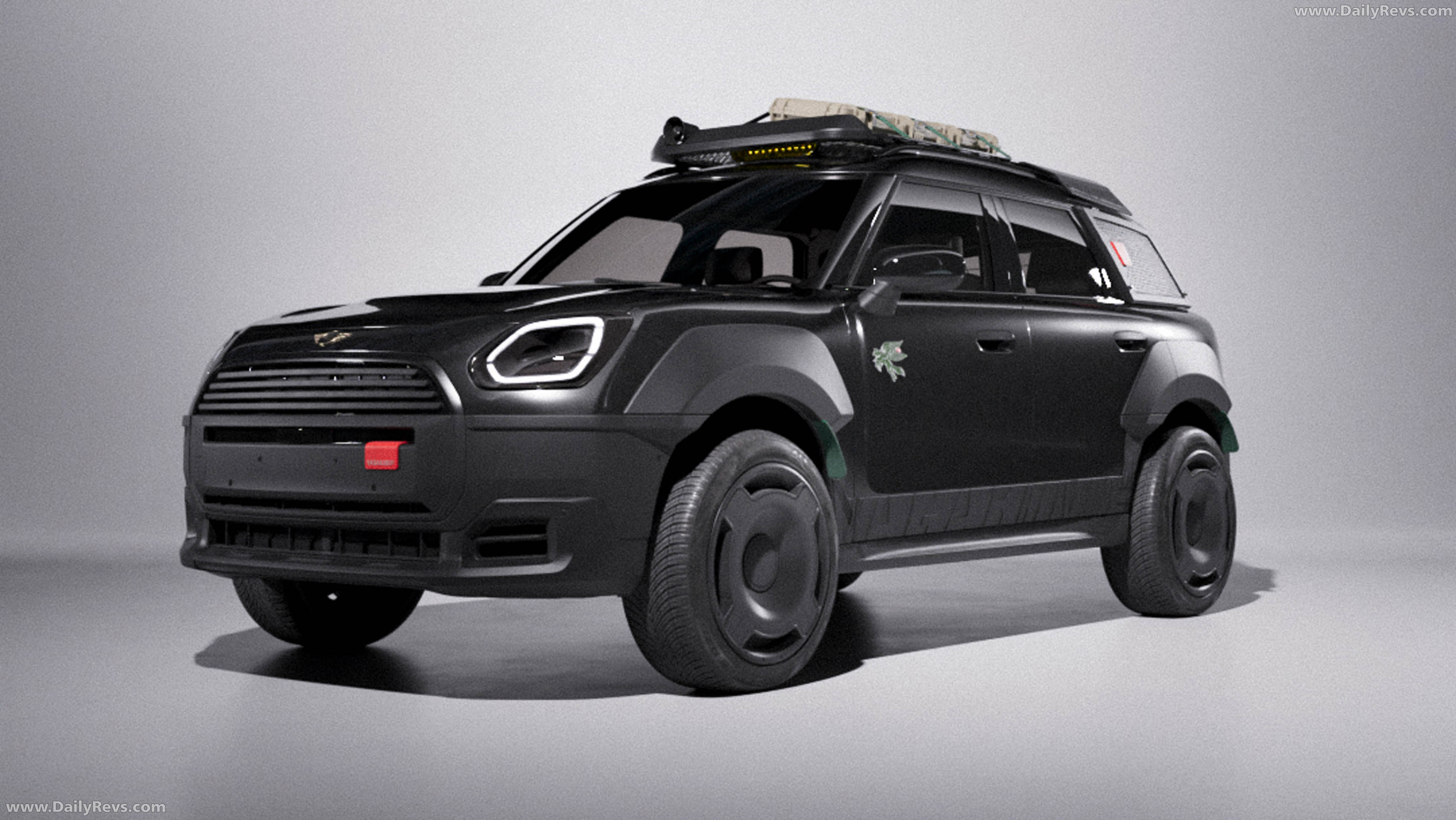2026 MINI Countryman Vagabund Midnight Black Front View