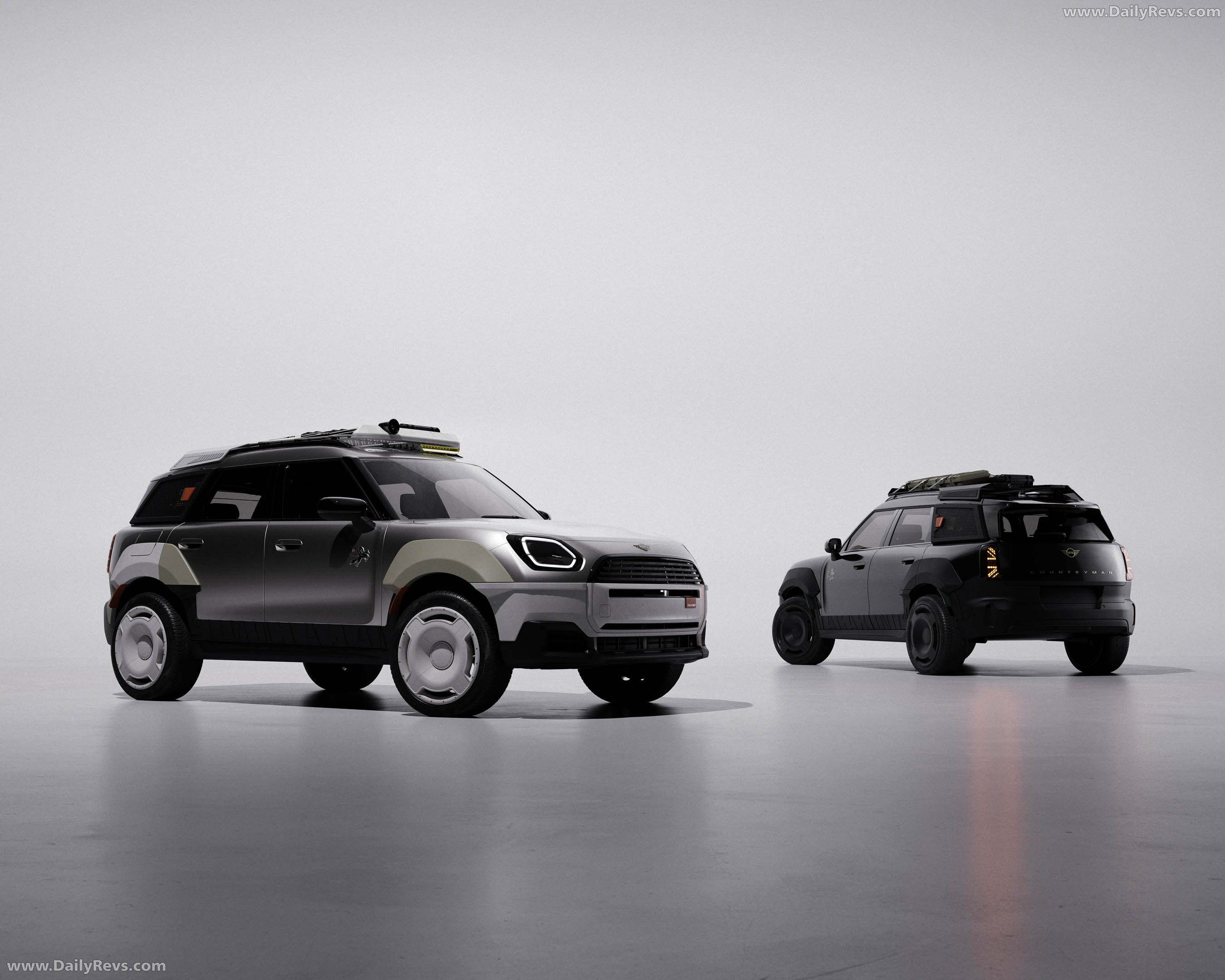 2026 MINI Countryman Vagabund Midnight Black Rear View