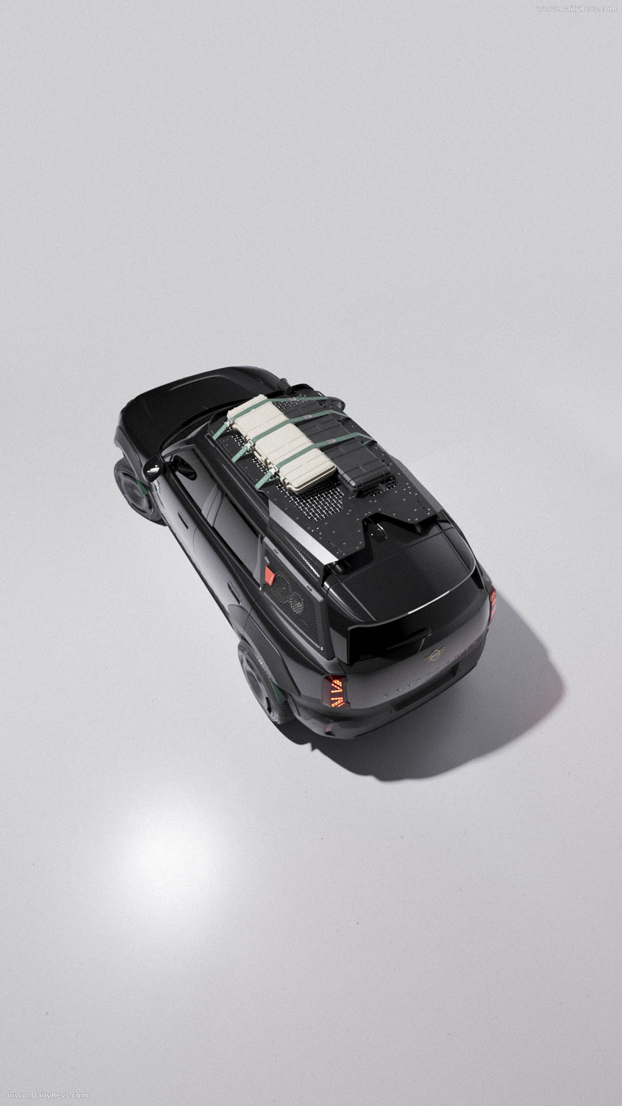 2026 MINI Countryman Vagabund Midnight Black Top View