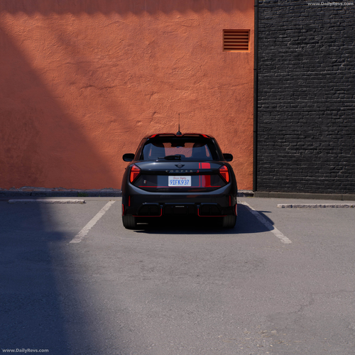 2026 MINI Cooper S Red Line Edition Rear View