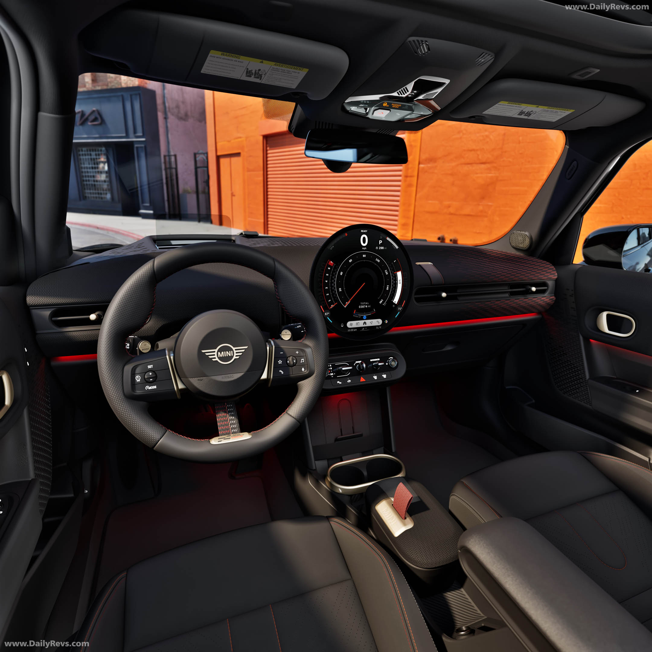 2026 MINI Cooper S Red Line Edition Interior