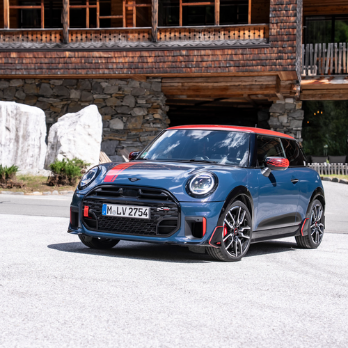 2026 MINI John Cooper Works with Genuine Accessories Front View