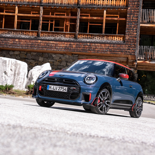 2026 MINI John Cooper Works with Genuine Accessories Front View