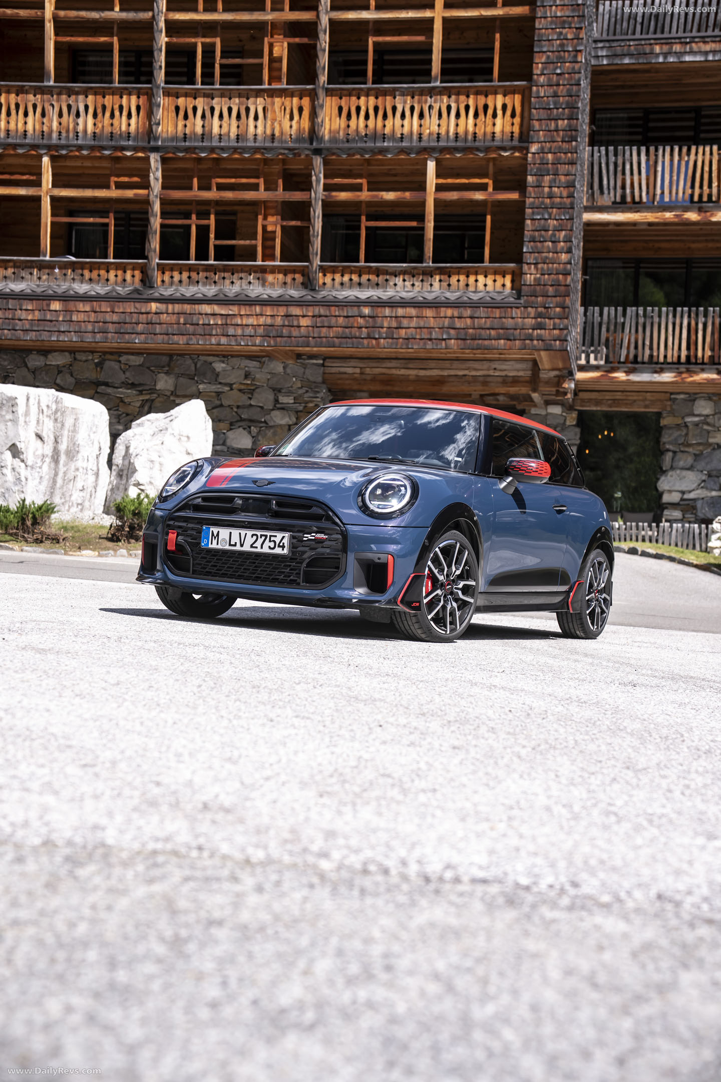 2026 MINI John Cooper Works with Genuine Accessories Front View