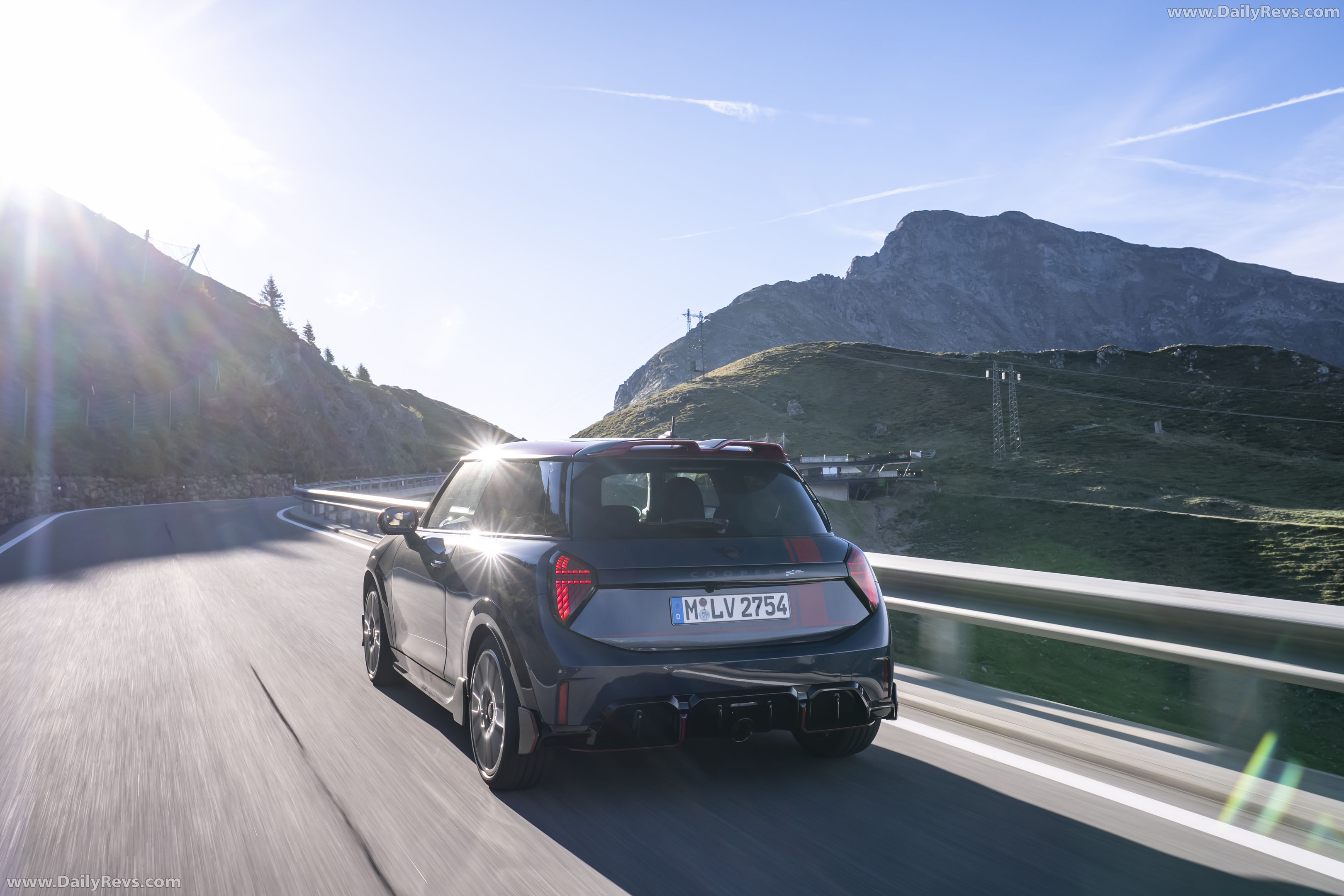 2026 MINI John Cooper Works with Genuine Accessories Rear View