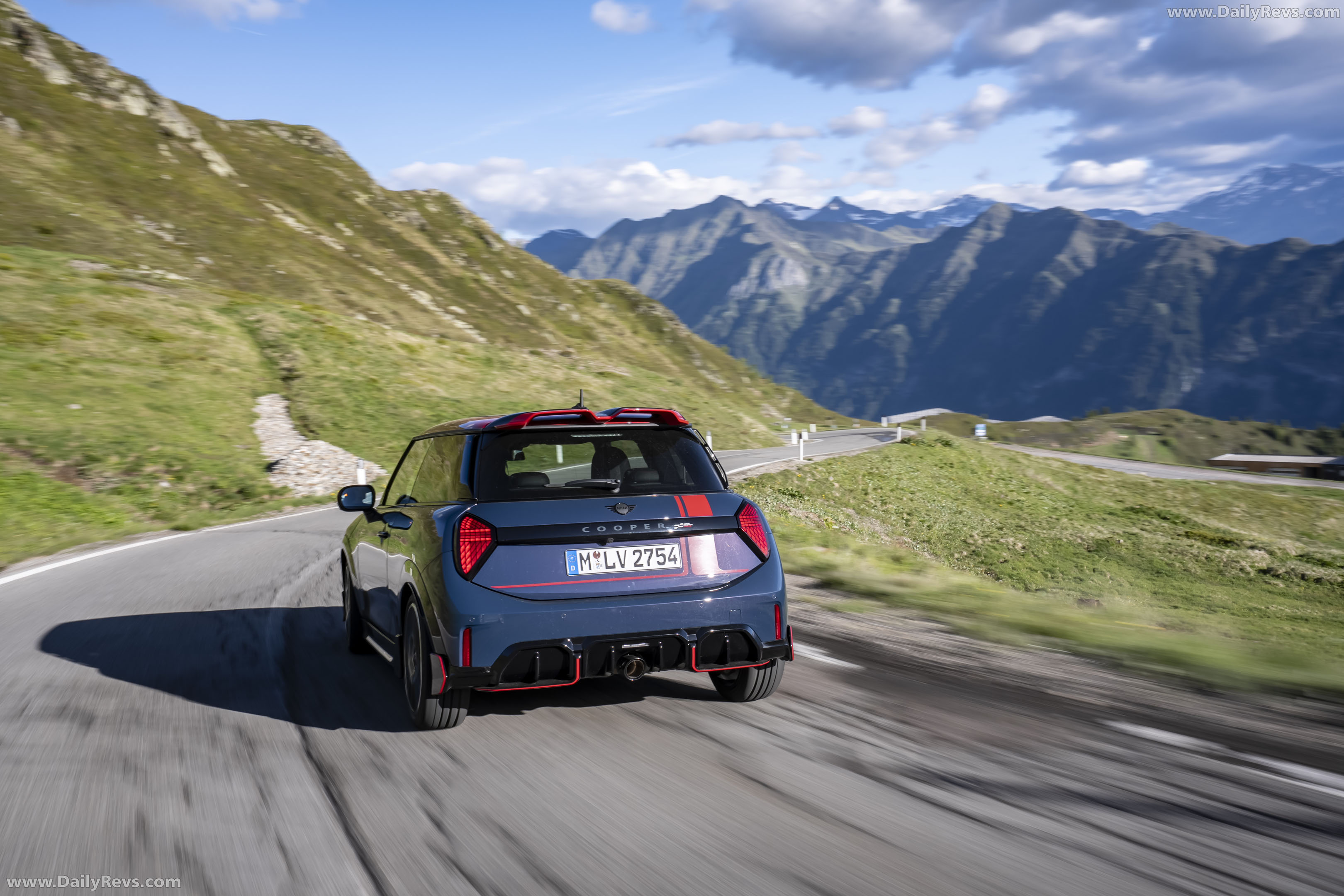 2026 MINI John Cooper Works with Genuine Accessories Rear View