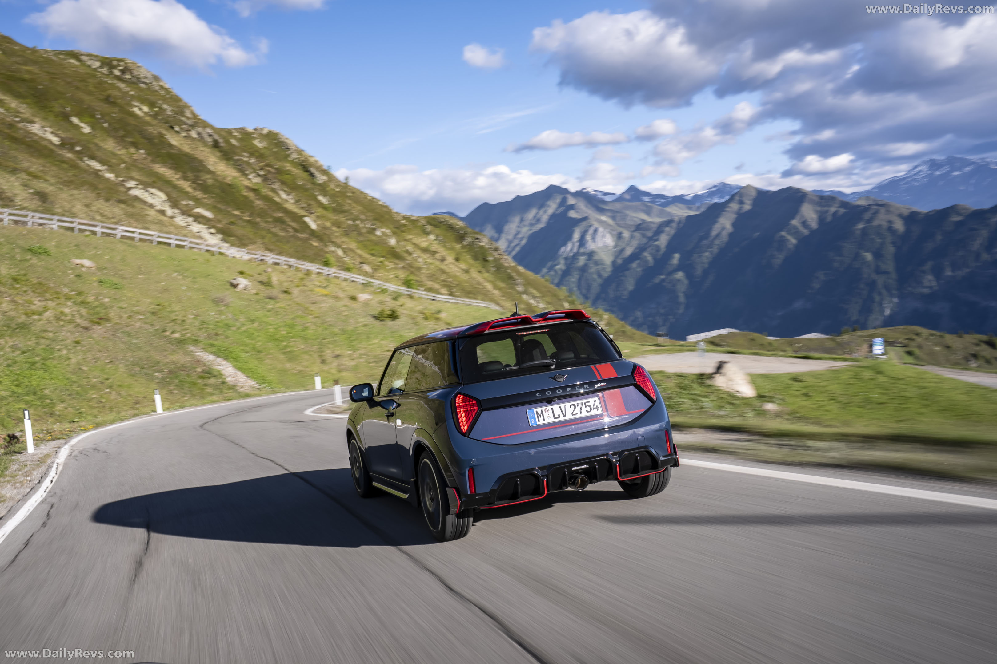 2026 MINI John Cooper Works with Genuine Accessories Rear View