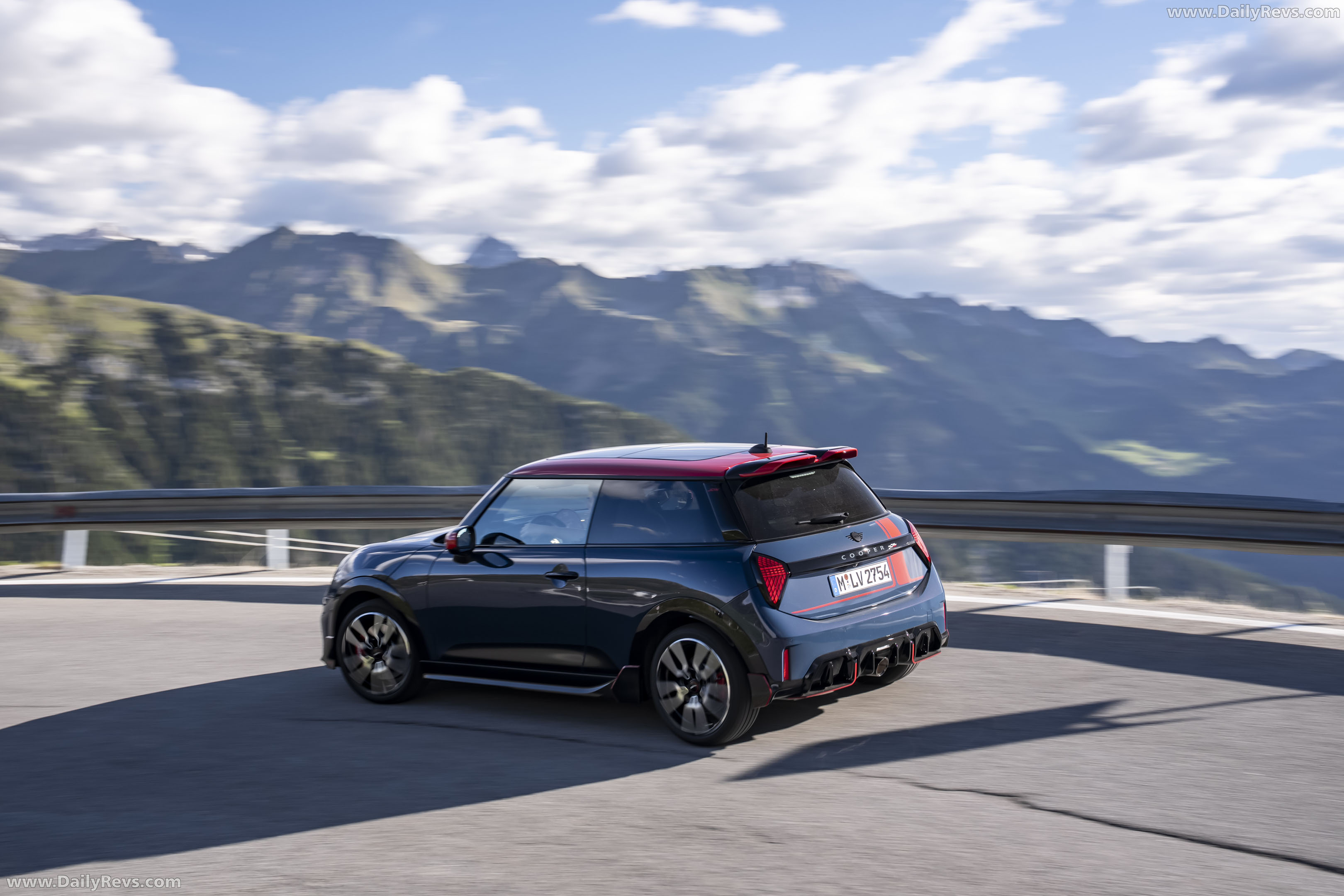 2026 MINI John Cooper Works with Genuine Accessories Rear View