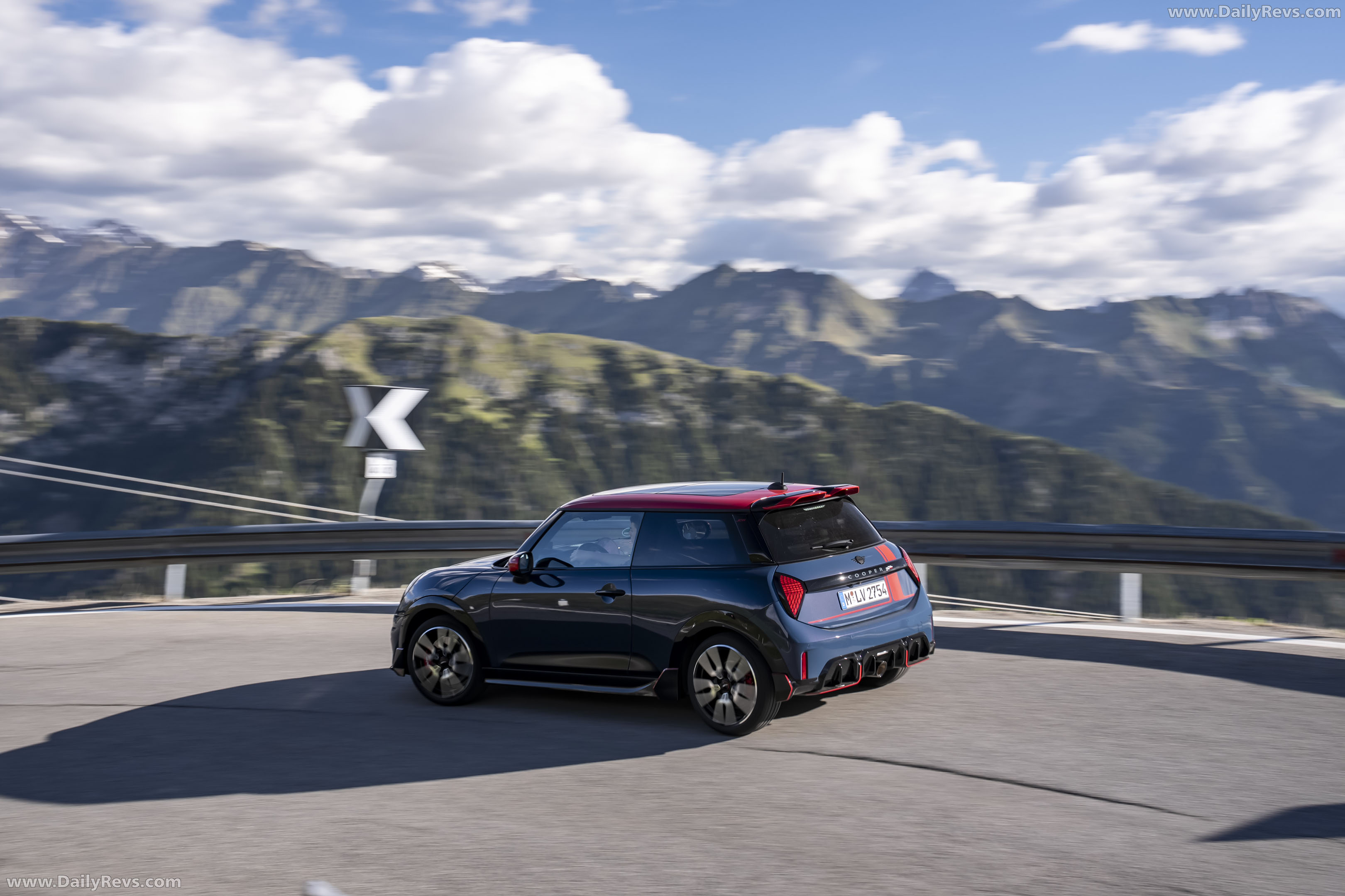 2026 MINI John Cooper Works with Genuine Accessories Rear View