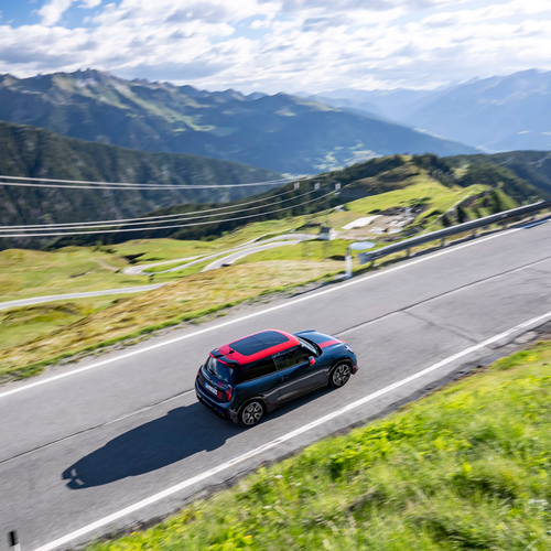2026 MINI John Cooper Works with Genuine Accessories Top View