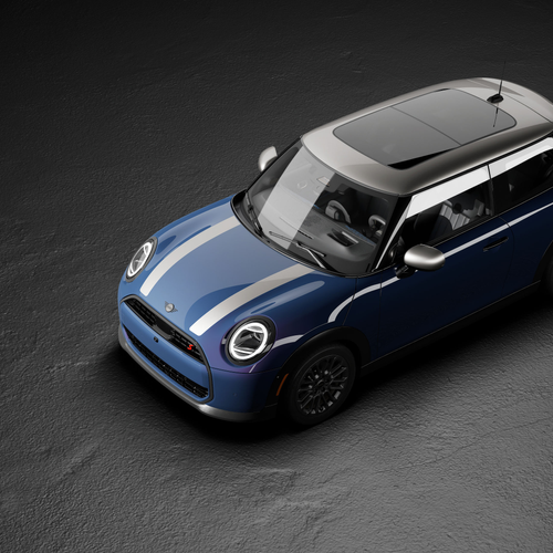 2026 MINI Cooper S 2 Door Rooftop Edition Top View
