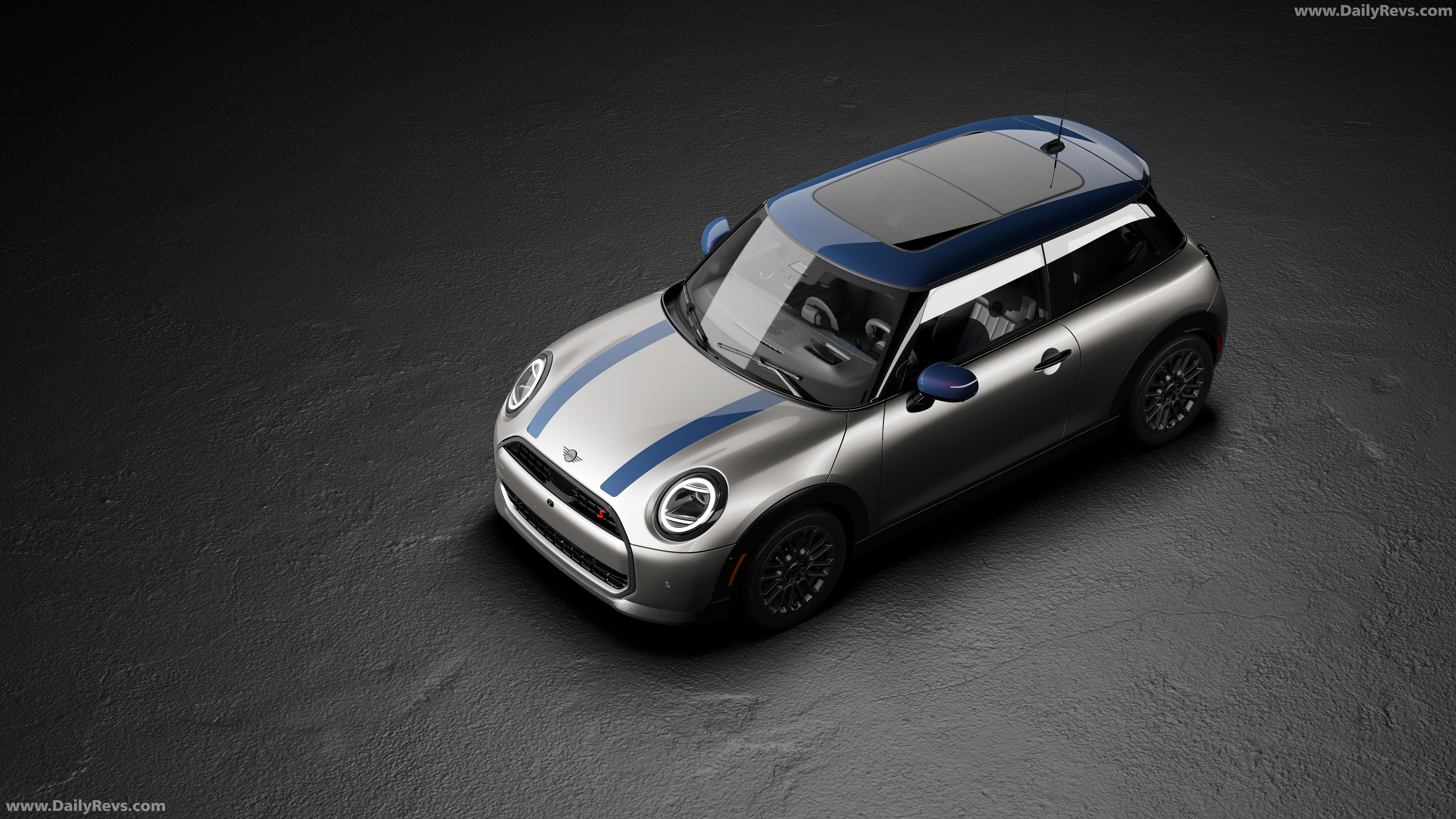2026 MINI Cooper S 2 Door Rooftop Edition Top View