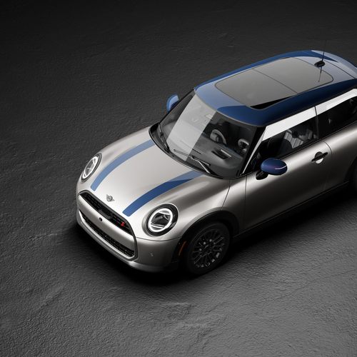 2026 MINI Cooper S 2 Door Rooftop Edition Top View