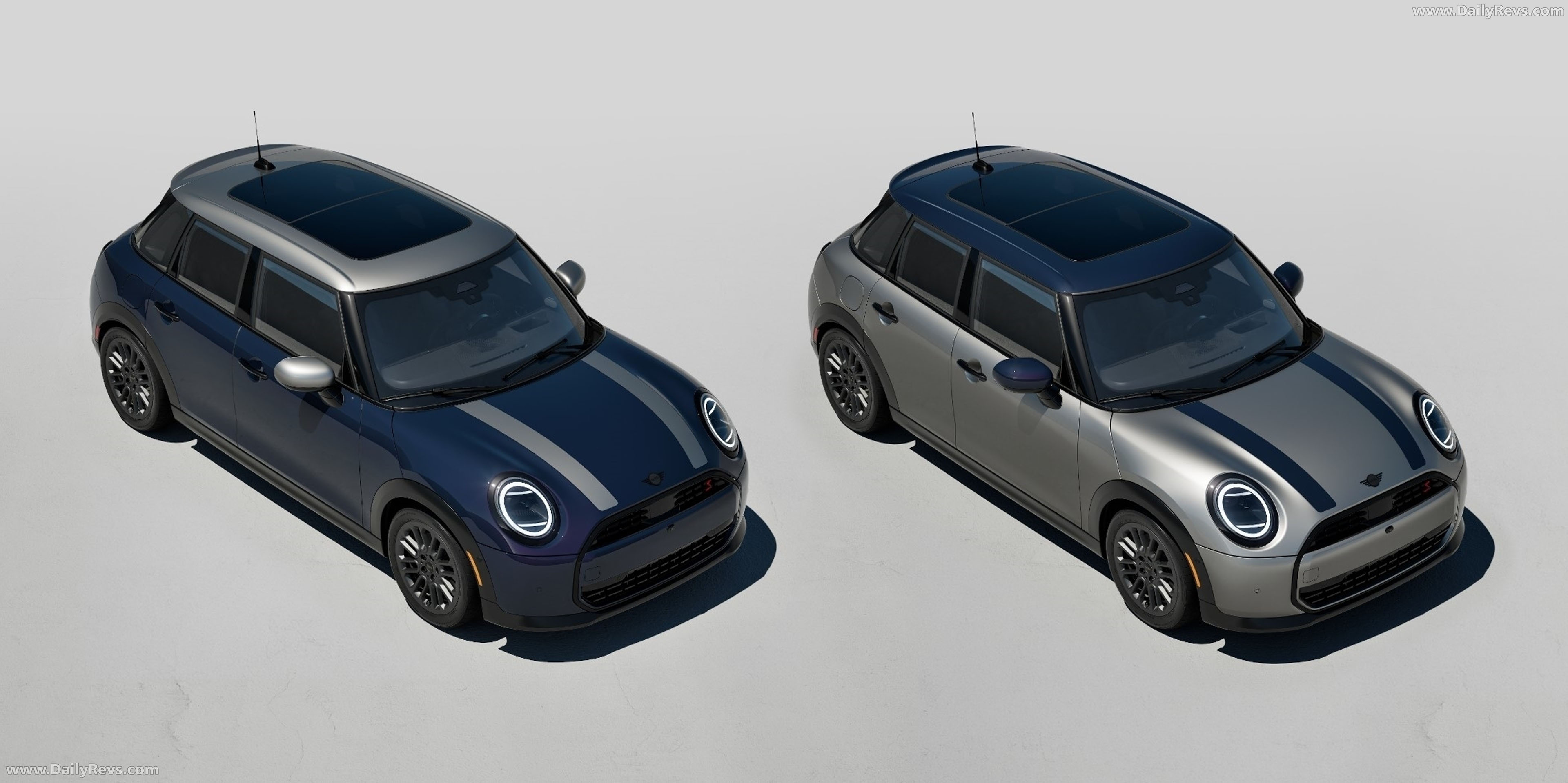 2026 MINI Cooper S 2 Door Rooftop Edition Top View