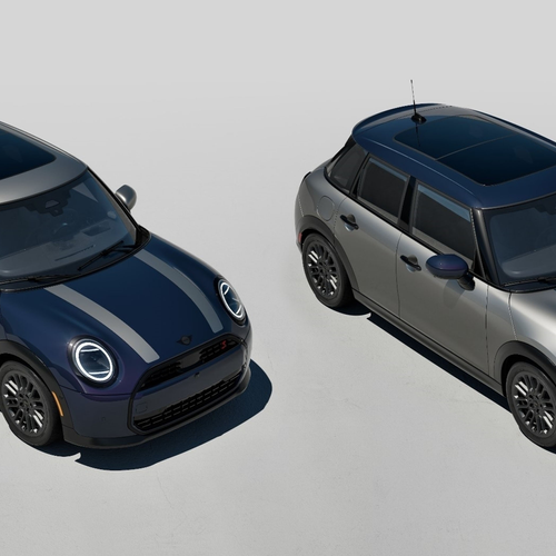 2026 MINI Cooper S 2 Door Rooftop Edition Top View