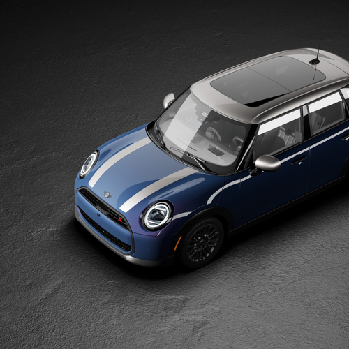 2026 MINI Cooper S 4 Door Rooftop Edition Top View