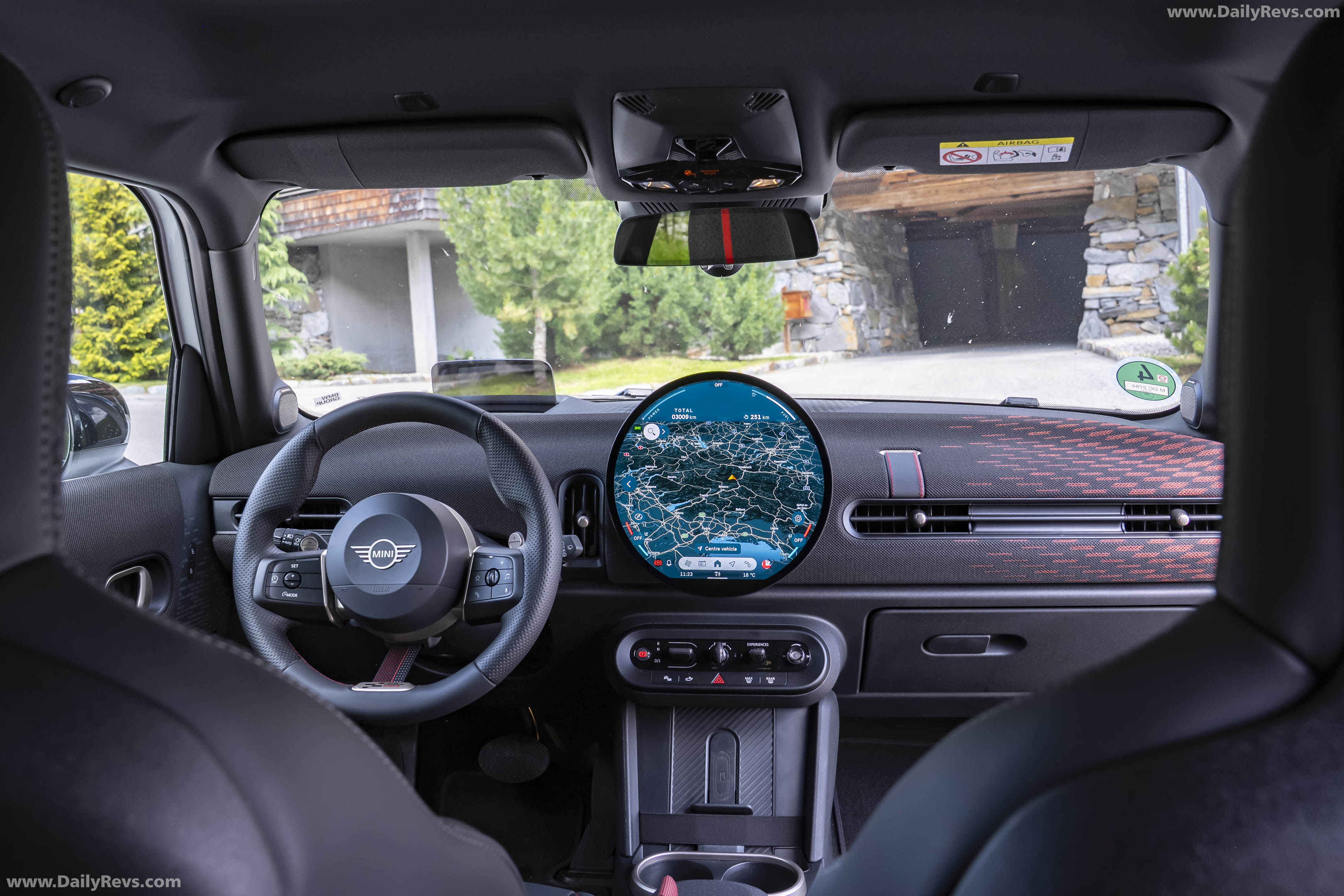 2026 MINI Cooper S 5-door Nanuq White Interior