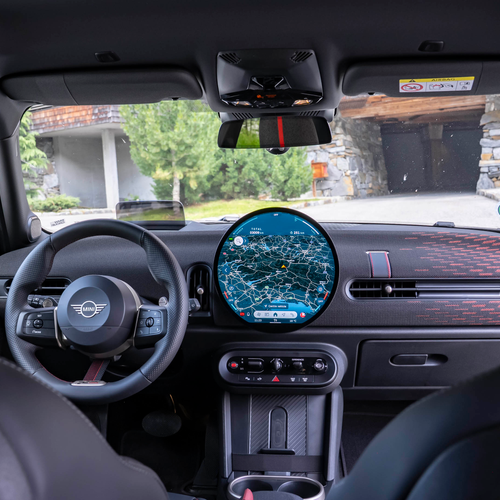 2026 MINI Cooper S 5-door Nanuq White Interior