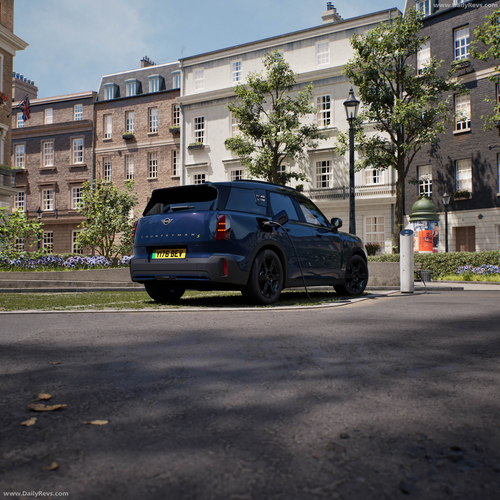 2026 MINI Countryman SE Midnight Edition Rear View