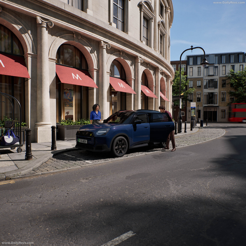 2026 MINI Countryman SE Midnight Edition Side View