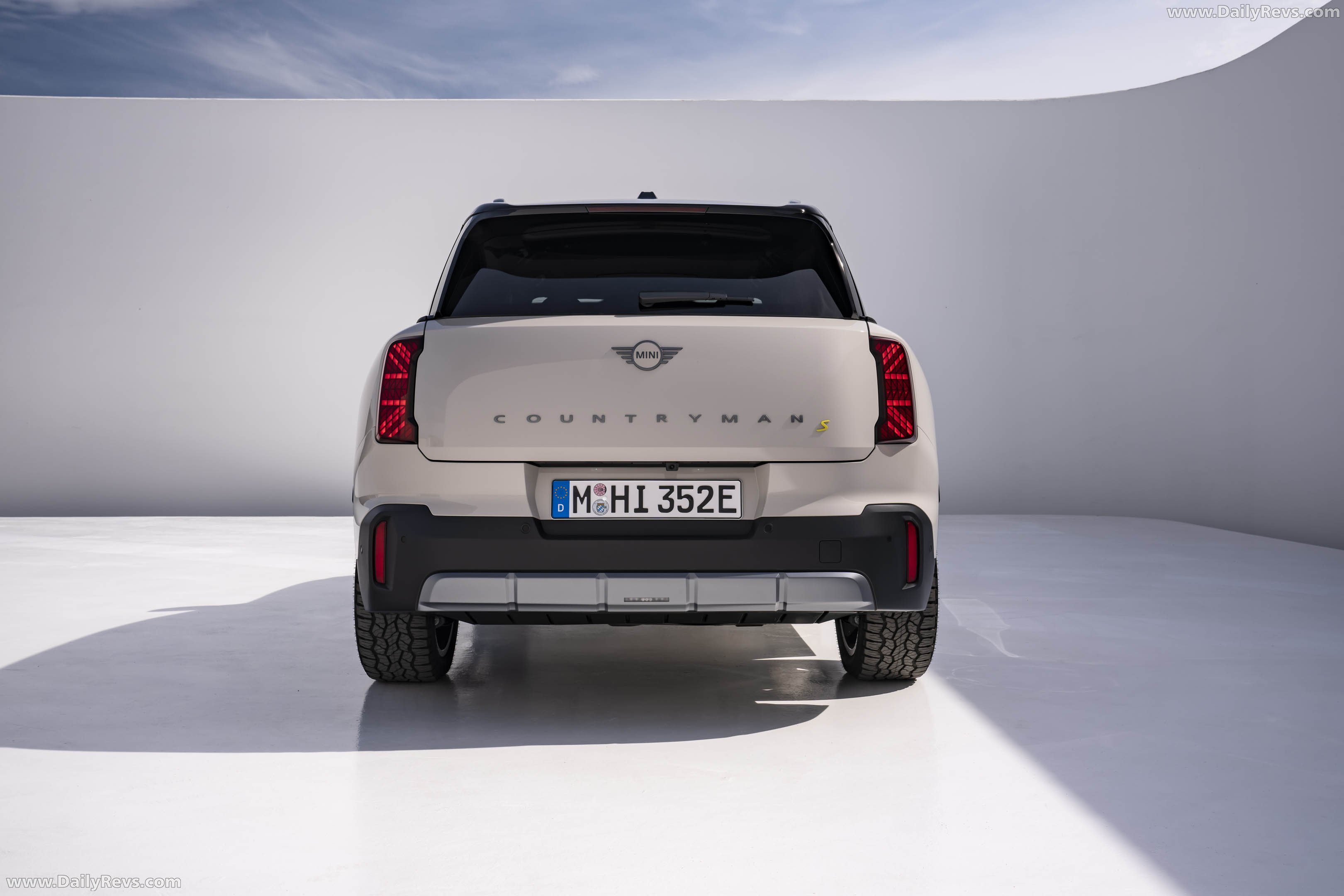 2026 MINI Countryman Untamed Edition Hideaway Grey Rear View
