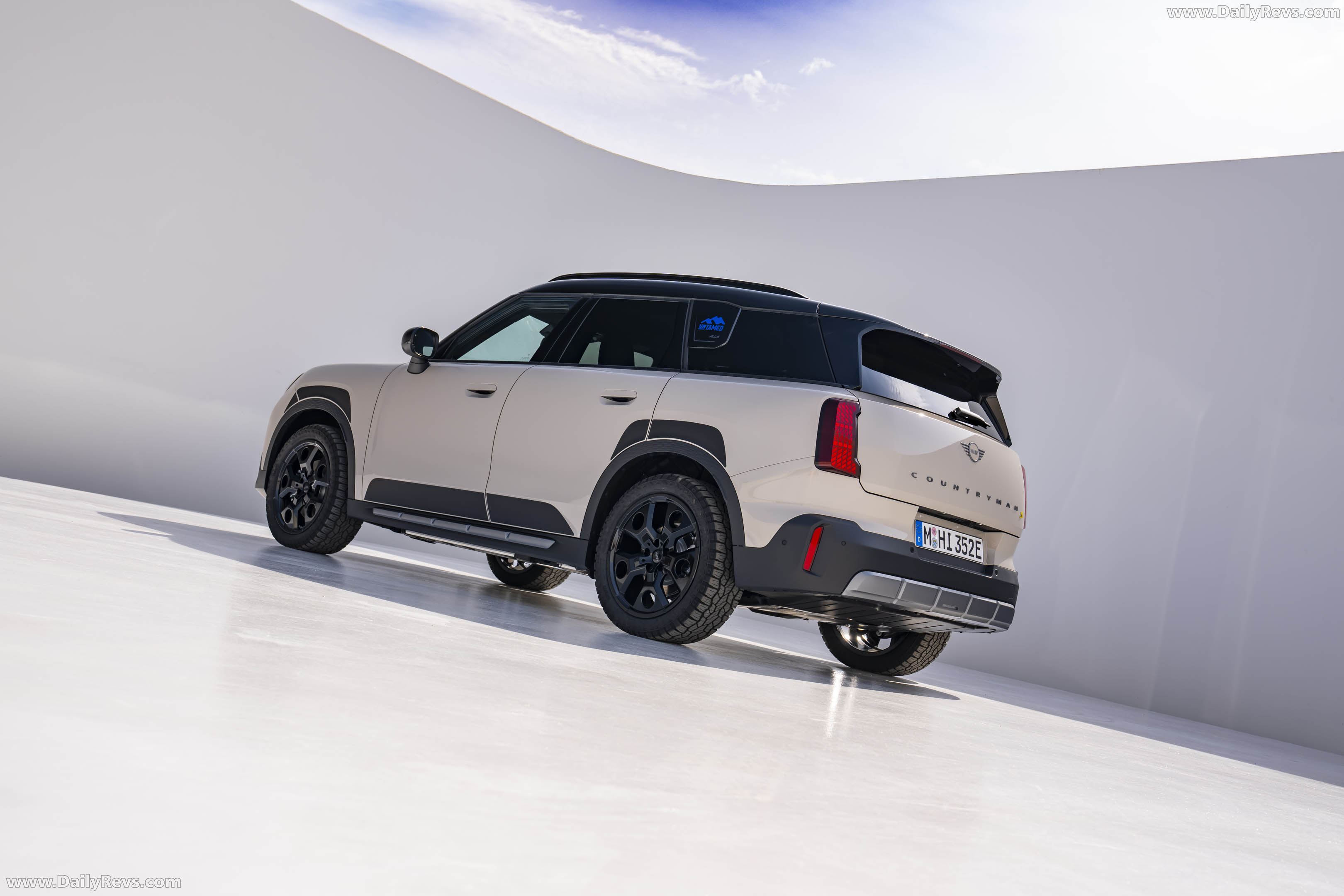 2026 MINI Countryman Untamed Edition Hideaway Grey Rear View