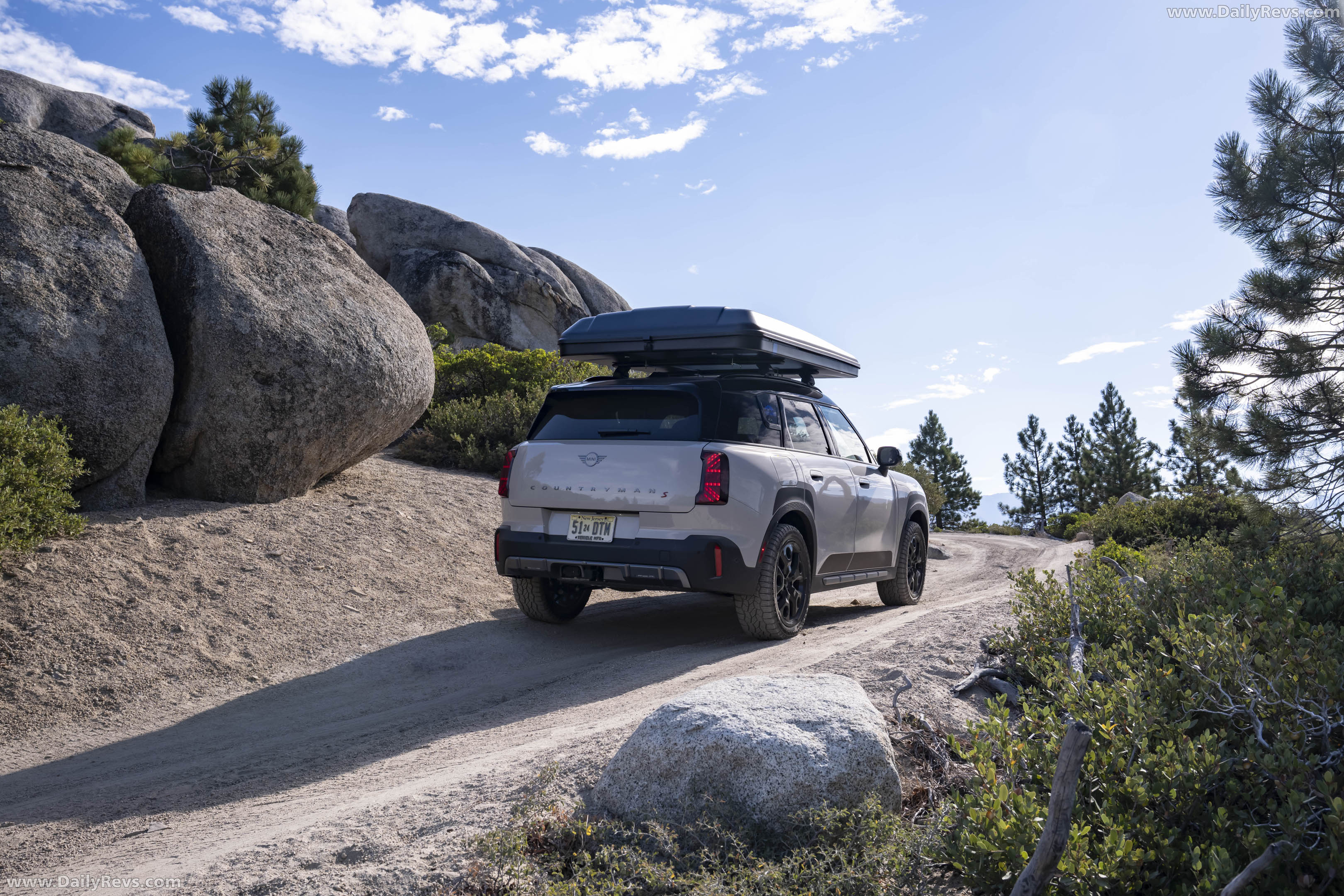 2026 MINI Countryman Untamed Edition Hideaway Grey Rear View