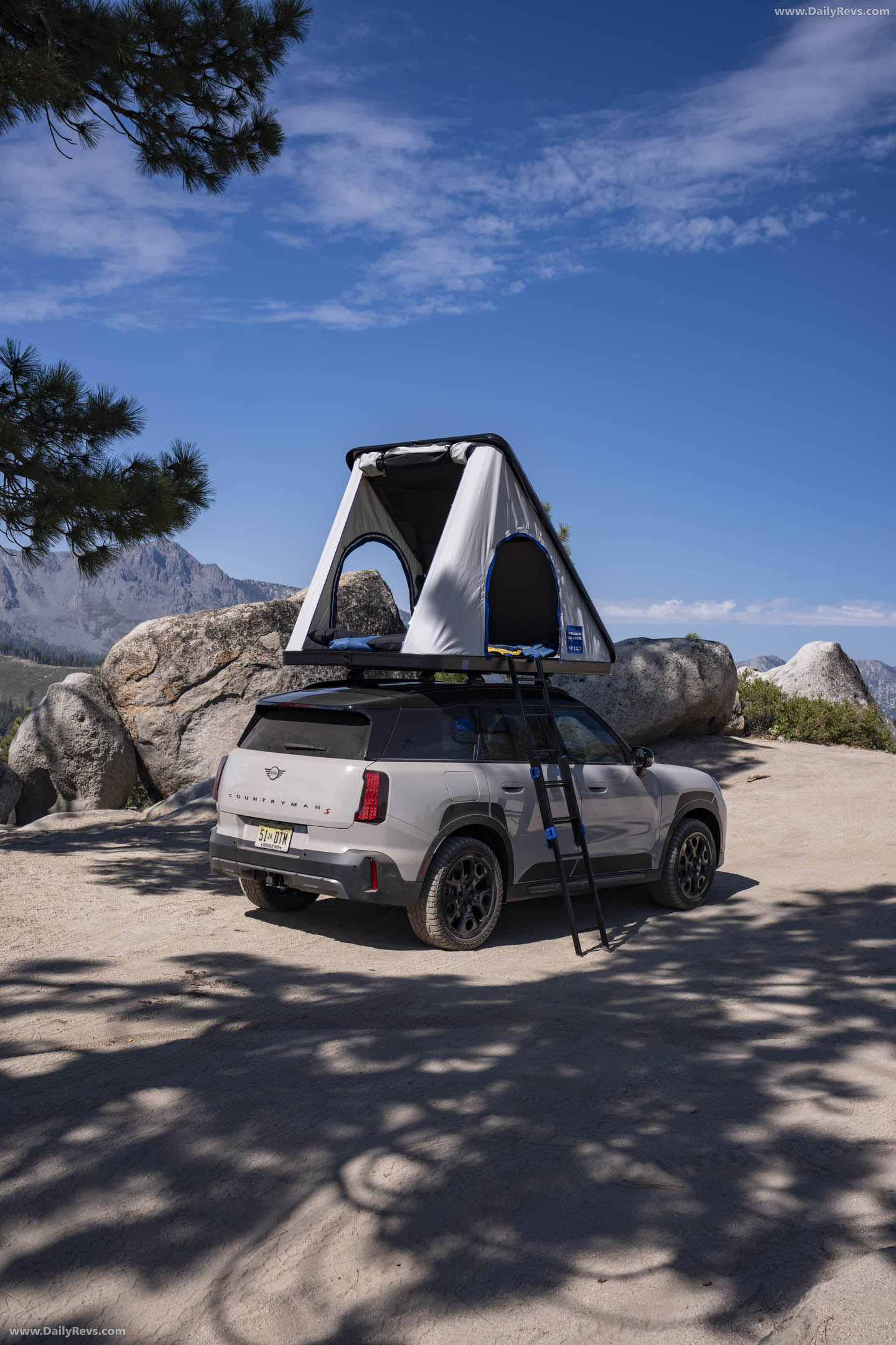 2026 MINI Countryman Untamed Edition Hideaway Grey Rear View